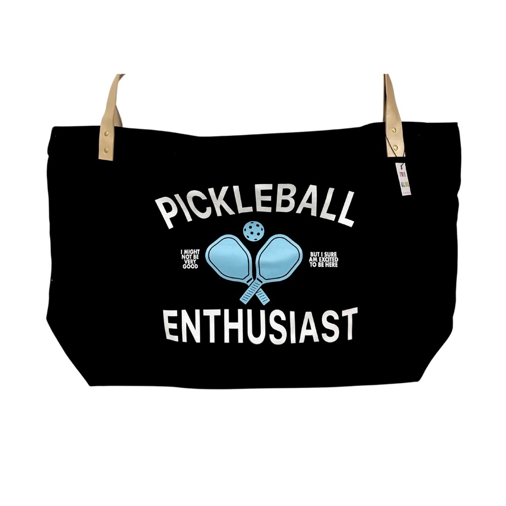 Pickleball Large Tote Bag